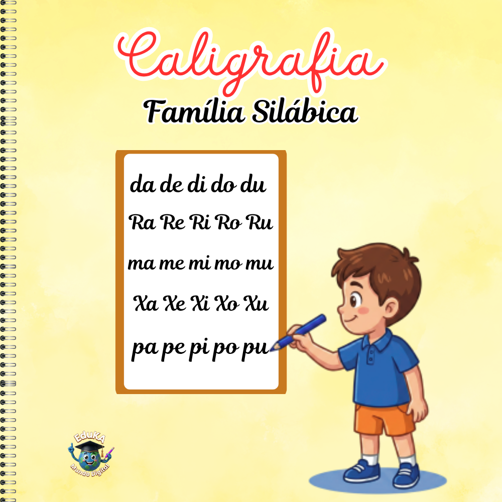 Caligrafia - Família SIlábica